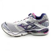 Mizuno Wave Creation 12 - cinza/roxo/rosa