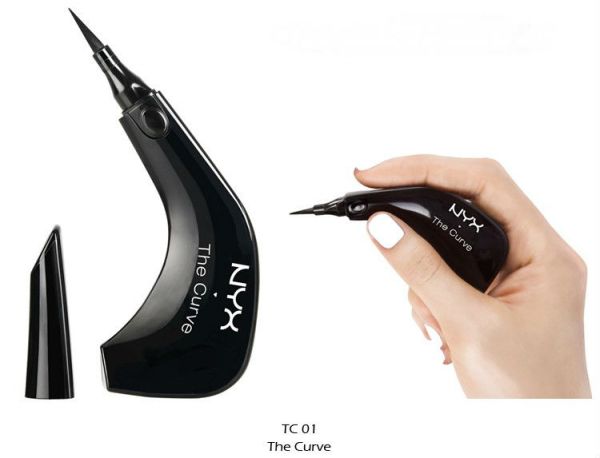 NYX The Curve Liquid Eyeliner - delineador líquido