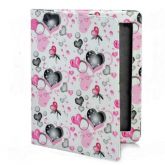 Case Ipad 2 Cute Lover Heart Pattern Protective Pu Leather