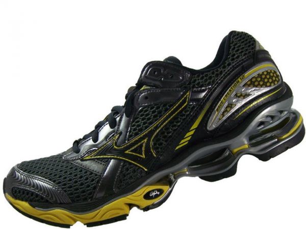 Mizuno Wave Creation 12 - cinza/amarelo