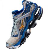 Mizuno Wave Prophecy - cinza/azul/laranja