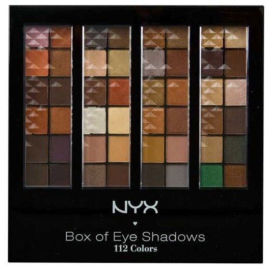 NYX Paleta Box of Eyeshadows